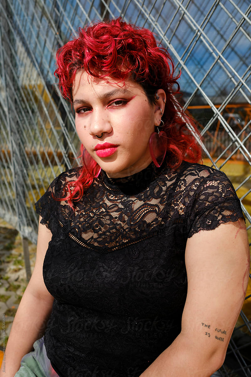 Portrait — red hair