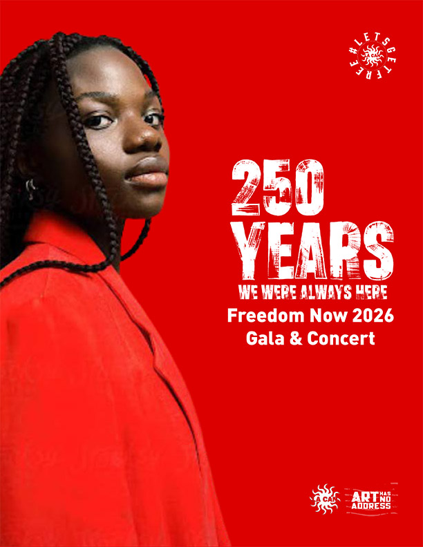 Freedom Now 2026 program brochure cover